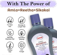 Amul Amla Sikakai Shampoo (pack of 2) - 2x500 ml