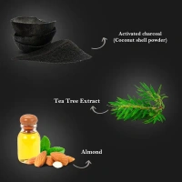 Lotus Herbals WhiteGlow Activated Charcoal 4 in 1 Facial kit (Brightening Facial kit suitable to all skin types)