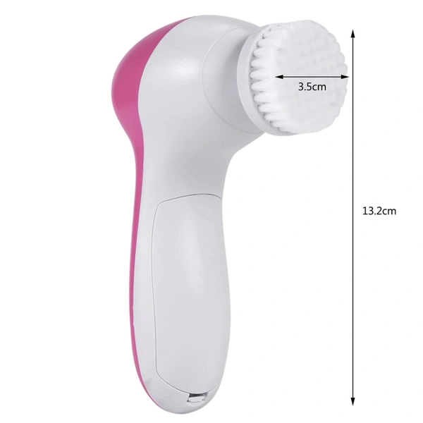 5 in 1 Beauty Care Massager Electric Face Massager Face Cleanser Massager Rechargeable Versatile Portable for Effectively Cleanses Facial Skin Pores