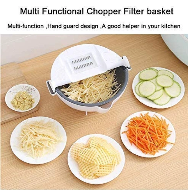 2024人気No.1の 7 in 1 Vegetable Cutter with Drain Basket,Slicer Salad コレクション