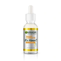 (Pack of  2 -30 ML)  Garnier Skin Naturals, Face Serum, Increases Skins Glow Instantly and Reduces Spots Overtime, Bright Complete Vitamin C Booster, 30 ml - 2