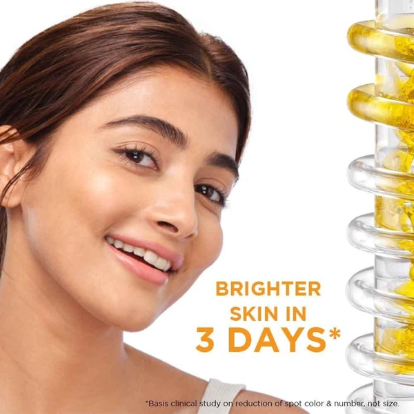 (Pack of  2 -30 ML)  Garnier Skin Naturals, Face Serum, Increases Skins Glow Instantly and Reduces Spots Overtime, Bright Complete Vitamin C Booster, 30 ml - 2