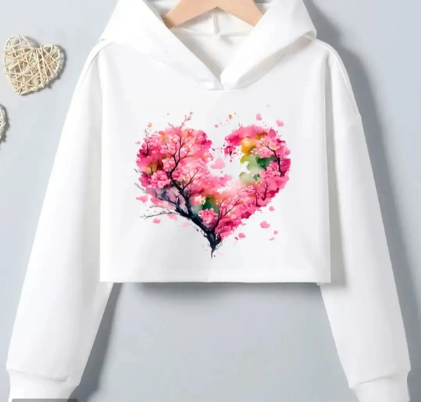 BQF-WHITE PRINTED HOODIE FOR WOMEN - 2XL, Gone Girl