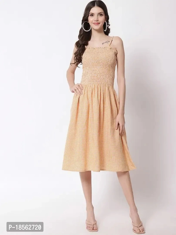 Cotton Dress Western Wears  - M