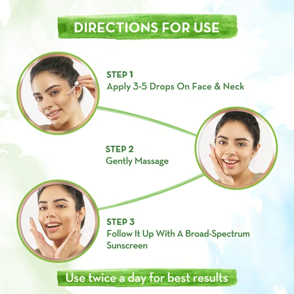 Mama Earth Aloe Vera Face Serum with Aloe Vera & Ashwagandha for a Youthful Glow– 30 ml  Hydrates | Boosts Collagen | Reduces Pigmentation