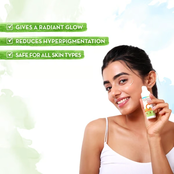 Mama Earth Skin Illuminate Face Serum for Radiant Skin with Vitamin C and Turmeric - 30 g Highly Potent Vitamin C | Gives A Radiant Glow - 30 G