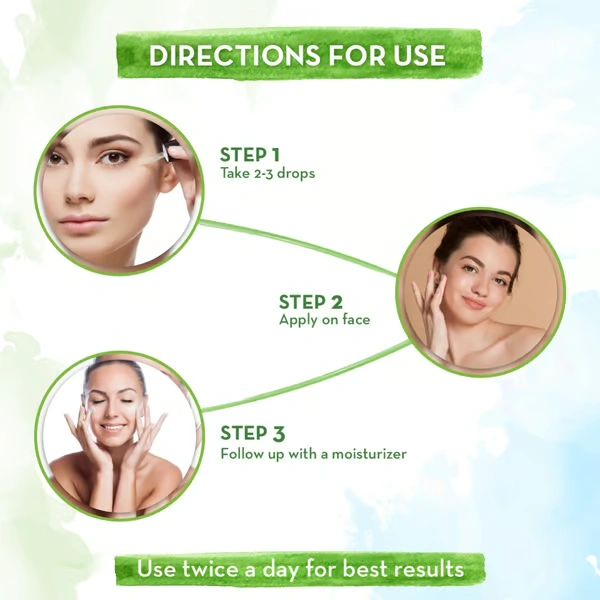 Mama Earth Tea Tree Face Serum for Acne and Pimples - 30 ml Prevents Acne Breakouts |Controls Sebum Production