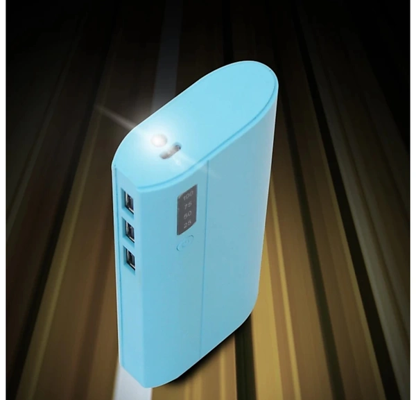 CRAWL 33000 mAh Power Bank - Blue , Lithium-ion, 33000, no warranty, 4 Days 