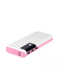 Fancy  20000 mAh Power Banks - pink, free, 4 Days, no
