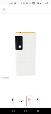 Fancy  20000 mAh Power Banks - yellow, free, 4 Days, no
