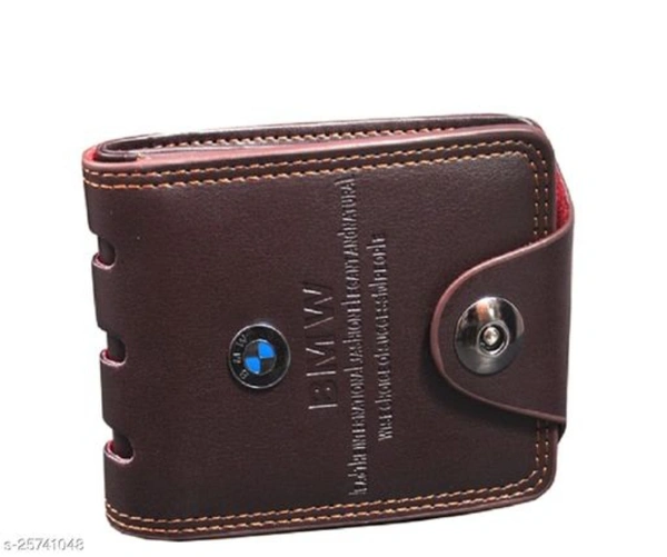 UNCOMMON Men Brown Artificial Leather Wallet - Brown, 4 Days