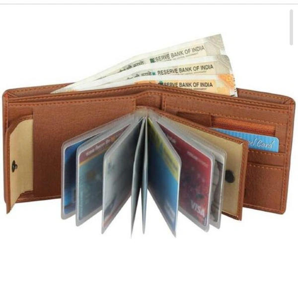 Trendy Boys  Faux Leather Wallet - 40, available, 4 Days, free