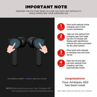 Boat boAt Airdopes 402 Bluetooth Headset - 40, available, 4 DAYS