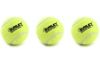 SUNLEY Light Weight cricket Tennis Ball - Size: 6 - of 3, 4 Days, 82 g, yellow, available , 40