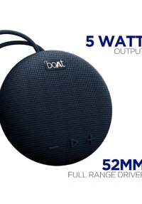 Bost boAt Stone 190F 5 W Bluetooth Speaker - 40, 4 hr, 800 mAh, available, black, 4 Days, 1year