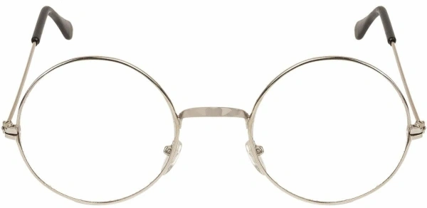 kingsunglasses Round Sunglasses - Black, Silver, Medium
