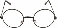 kingsunglasses Round Sunglasses - Black, Silver, Medium