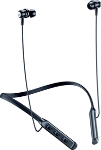 Aroma NB120 Tehalka - 28 Hours Playtime Bluetooth Neckband Bluetooth Headset - 40, 28 hr, black