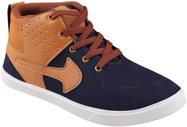 Feens Stylish & Comfortable Canvas Shoes For Men - 6, 4 Days, Tan, 30, man