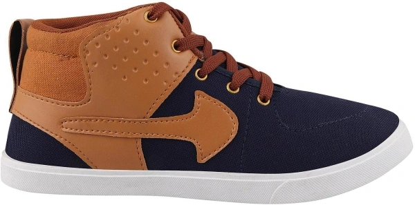 Feens Stylish & Comfortable Canvas Shoes For Men - 10, 4 Days, Tan, 30, man