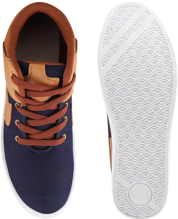 Feens Stylish & Comfortable Canvas Shoes For Men - 10, 4 Days, Tan, 30, man
