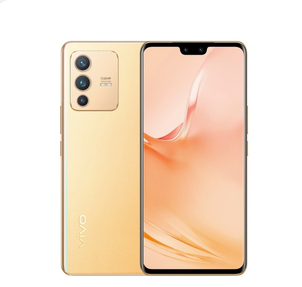 Vivo V23 (Sunshine Gold,8GB-128GB) - ,8GB-128GB, 4200 mh, Sunshine Gold,, 6.44 inches, 50MP(f/2.0) + 8MP(f/2.28), Vivo V23, 4 Days, 64MP(f/1.89) + 8MP(f/2.2) + 2MP(f/2.4)