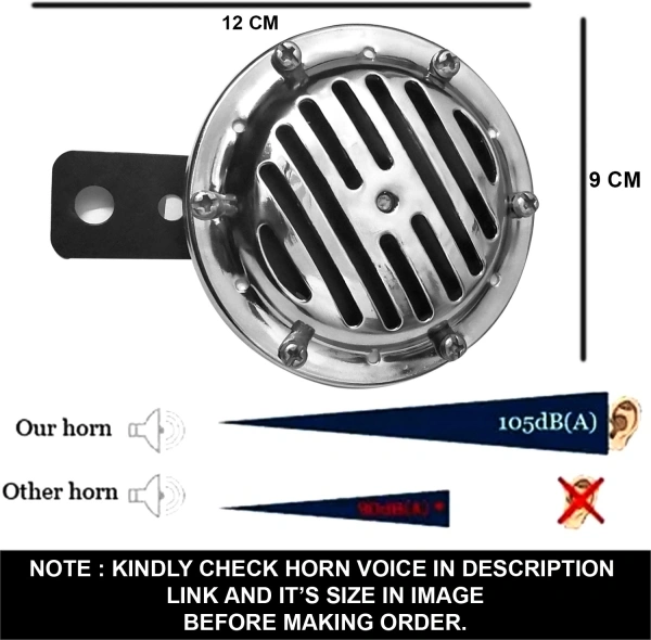 DvineAutoFashionZ Horn For Honda CD deluxe - 30, 4 Days