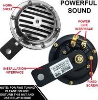 DvineAutoFashionZ Horn For Honda CD deluxe - 30, 4 Days