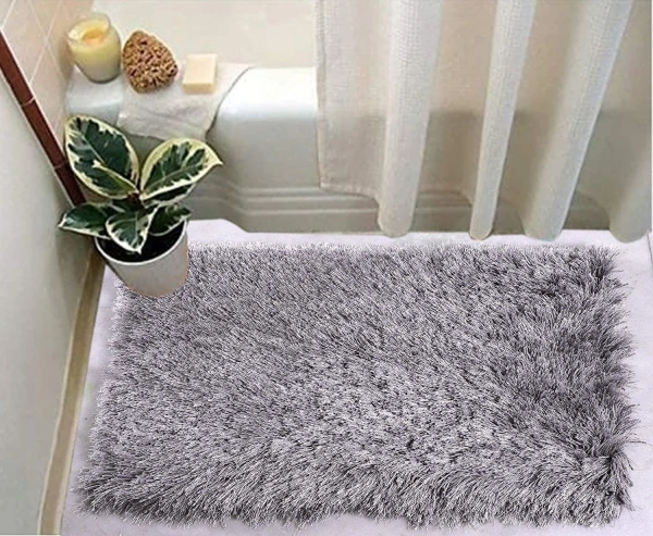SR Handloom Polyester Door Mat - 30, Grey, 4 days, Medium, 1