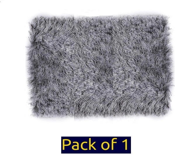 SR Handloom Polyester Door Mat - 30, Grey, 4 days, Medium, 1