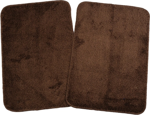 Saral Home Microfiber Door Mat - 30, small, 1, 4 Days, Brown