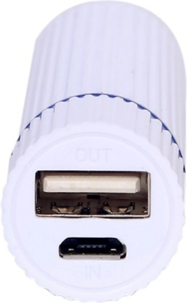 iKare 2600 mAh Power Bank - 30, 2600 mAh, white, Lithium-ion Battery | Micro, Mini ConnectorPower Source: AC Adopter, cash on delivery available, 4 Days, 1, no warranty