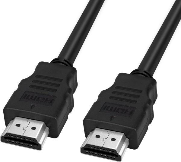 SmartBuy Slim 1.8Mtr High Speed Ethernet 10.2 Gbps, 3D, 4K 1.8 m HDMI Cable - 1.8 m, 24000 Mbps, 30, 4 Days, 1, black, Round Cable Gaming Console, Computer, TV, Camera,  HDMI|Connector Two: HDMI