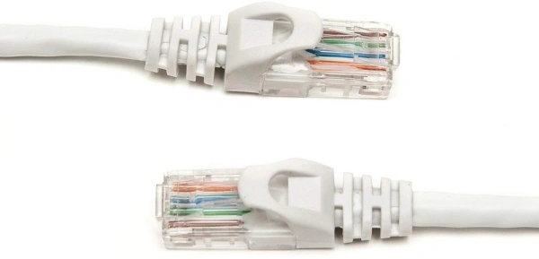 QUANTUM 5 MTRS CAT 5 Patch Cable 5 m LAN Cable - 5 m, 100 Mbps, RJ 45|Connector Two: RJ 45, 30, white, Computer, Gaming Console, TV,  , cash on delivery available, 4 days, 1
