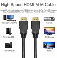 Terabyte 4k UHD HDMI Cable 3 m HDMI Cable - 3 m, HDMI|Connector Two: HDMI, 3 Mbps, 30, Mobile, Computer, Camera, Gaming Console, TV, black, cash on delivery available, 4 days, 1