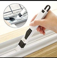 Check out KRISHNA ENTERPRISE Plastic Edges Dust Cleaning Brush for Window Frame, Keyboard with Mini Dustpa - online payment allow 