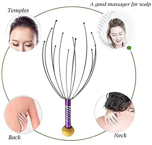 Check out KRISHNA ENTERPRISE Scalp Massage Machine/Head Massager 