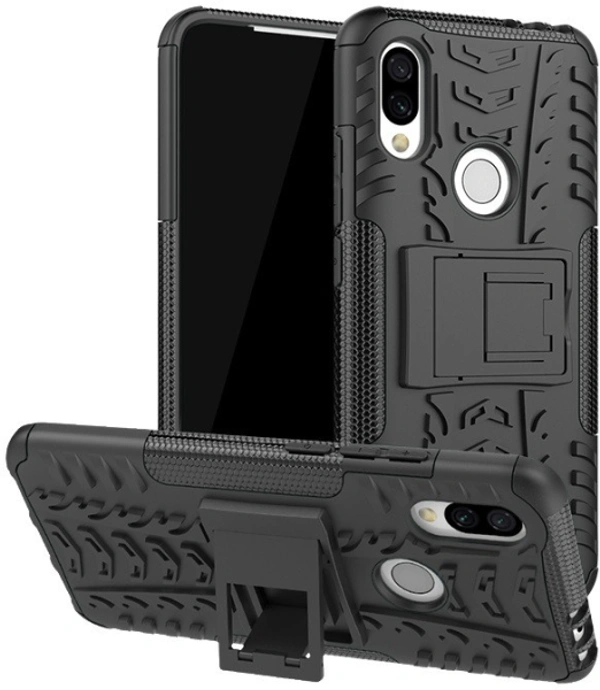 Flipkart SmartBuy Back Cover for Mi Redmi 7, Mi Redmi Y3 - 30, Rubber, Plastic, mobile, Theme: No Theme, cash on delivery available, 4 days, 1, black