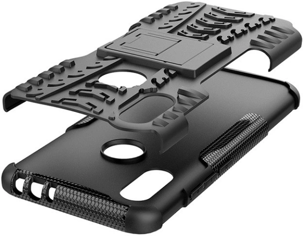 Flipkart SmartBuy Back Cover for Mi Redmi 7, Mi Redmi Y3 - 30, Rubber, Plastic, mobile, Theme: No Theme, cash on delivery available, 4 days, 1, black