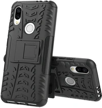 CaseRepublic Back Cover for Mi Redmi Y3 - 30, mobile, Rubber, black, Theme: Glitter, cash on delivery available, 4 days, 1