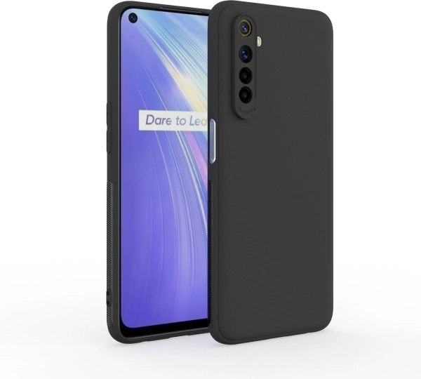 GadgetM Back Cover for Realme 6, Realme 6i - 40, Rubber, Silicon, No Theme, mobile, black, cash on delivery available, 4 days, 1