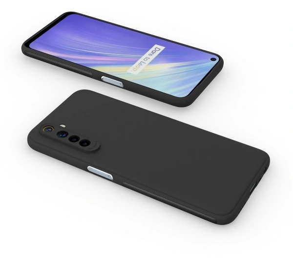 GadgetM Back Cover for Realme 6, Realme 6i - 40, Rubber, Silicon, No Theme, mobile, black, cash on delivery available, 4 days, 1