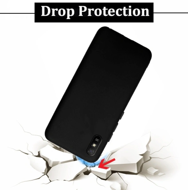 Febelo Back Cover for Mi Redmi 9A, Mi Redmi 9i - 40, Rubber, mobile, no Theme, black, cash on delivery available, 4 days, 1