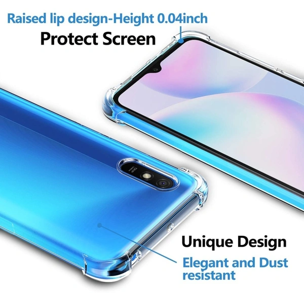 Sciforce Back Cover for Mi Redmi 9A, Redmi 9i - 40, Rubber, Polycarbonate, mobile, white, cash on delivery available, no, 1