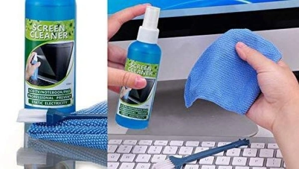 spincart 3 in 1 Screen Cleaning Set for PC, Laptops, Monitors, Mobiles, LCD, LED, TV/Professional Quality 100ml with Micro Fibre Cloth and Brush for Computers, Laptops, MobilesDesigned For: Computers, Laptops, Mobiles7 Days Replacement Policy, No questions asked. - 40, mobile , laptop, sunglass, Tv,, cash on delivery available, 4 days, 1