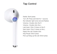i12 earbuds headphone bluetooth earbuds Bluetooth Headphone & Earphones - yes, 40, plastic, 12 hr, yes, white, cash on delivery available, 4 days, 1