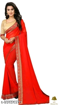 Georgette Saree - 4, free size