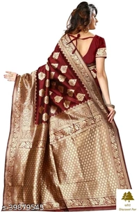 Kanjivaram Sarees With Blouse - 2, free size