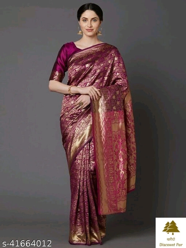 Designer Silk Sarees - 8, free size