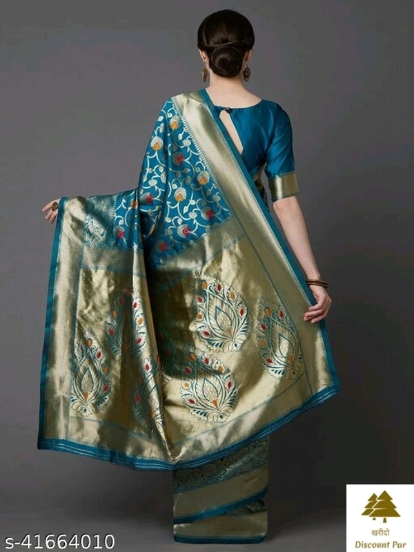 Designer Silk Sarees - 8, free size